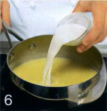 Холодный суп из лосося с луком-пореем приготовление