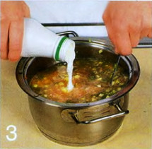 Холодный суп с йогуртом и креветками приготовление