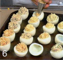 Яйца фаршированные приготовление