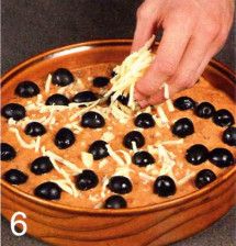 Клафути из тунца с черными оливками приготовление