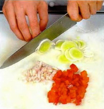 Омлет с морепродуктами приготовление