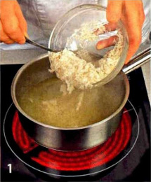 Рис с клюквой приготовление
