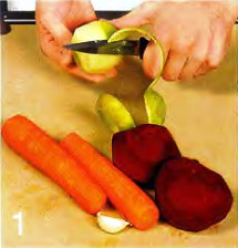 Салат из свеклы и моркови приготовление