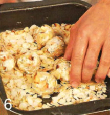 Салат с сырными орешками приготовление