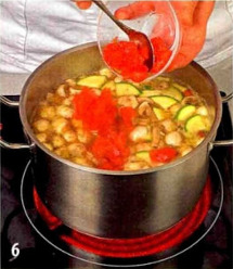 Суп с рыбой, грибами и овощами приготовление