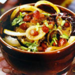 Манная каша с фруктами