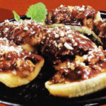 Салат грибной с зеленым горошком