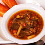 Суп с мясными фрикадельками