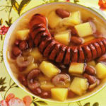 Фасолевый суп со свининой