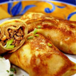 Ягоды с творожным кремом