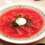 Щи из кислой капусты со свининой и сухими грибами