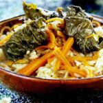 Зеленые пельмени с лососем