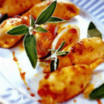 Баклажаны со специями и гранатом