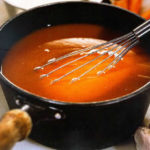 Открытый пирог с копченым лососем