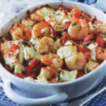 Яблоки с красной смородиной