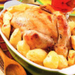 Суп из лосося с помидорами и зеленью