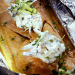 Холодный вишисуаз из петрушки с сырными палочками