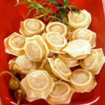 Миндальный торт с крыжовником