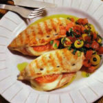 Картофель, запеченный с моцареллой