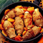 Закуска с печенью и картофелем