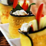 Рулет со шпинатом и творогом