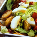 Фриттата с сыром и сладким перцем