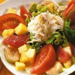 Салат с ветчиной