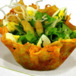 Салат-коктейль с индейкой, мандаринами и киви