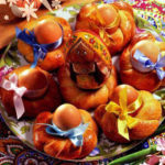 Булочки с беконом