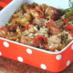 Волованы с креветками